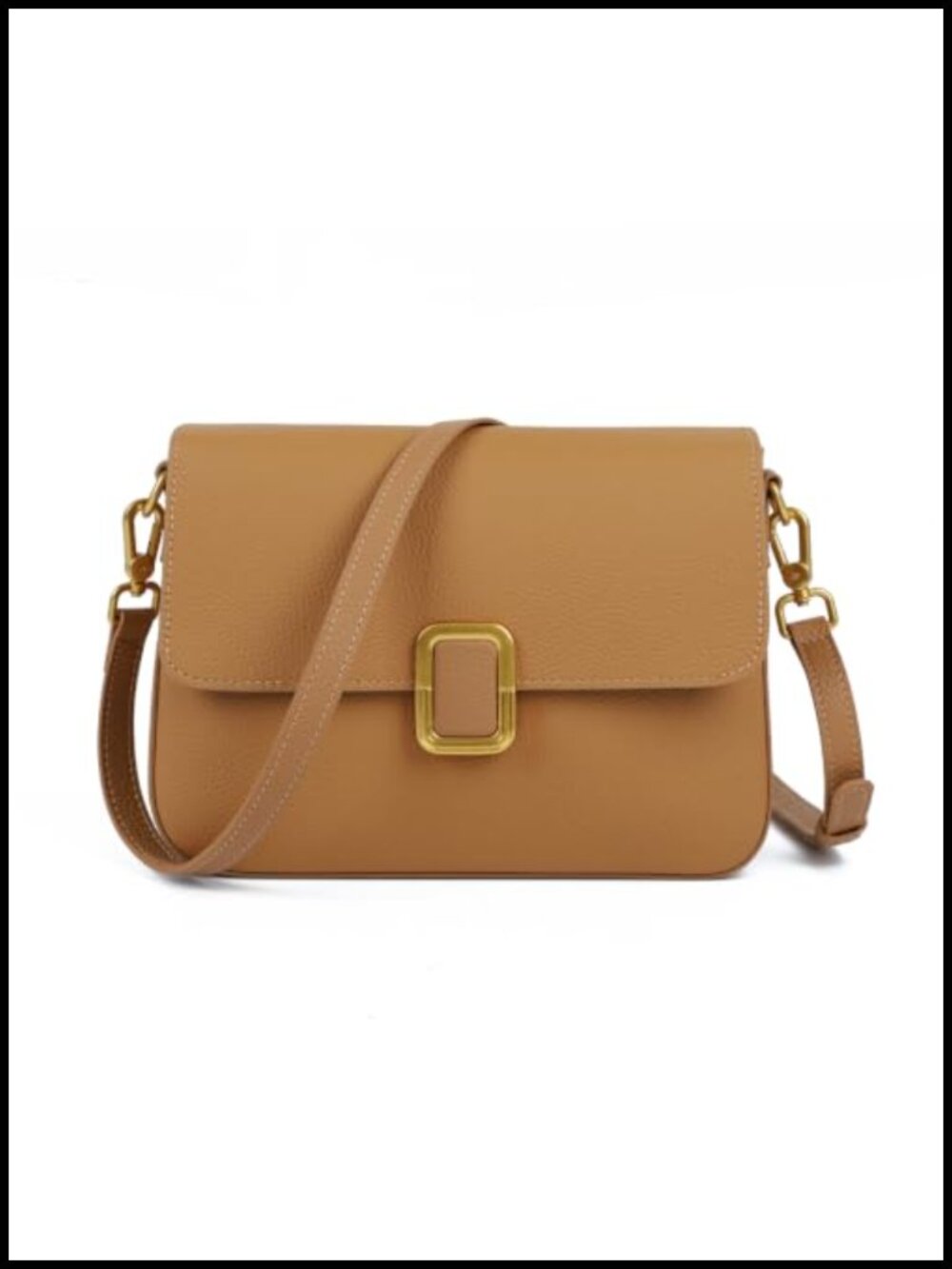 Genuine Leather Crossbody Bag Shoulder Purse for Women Handbag